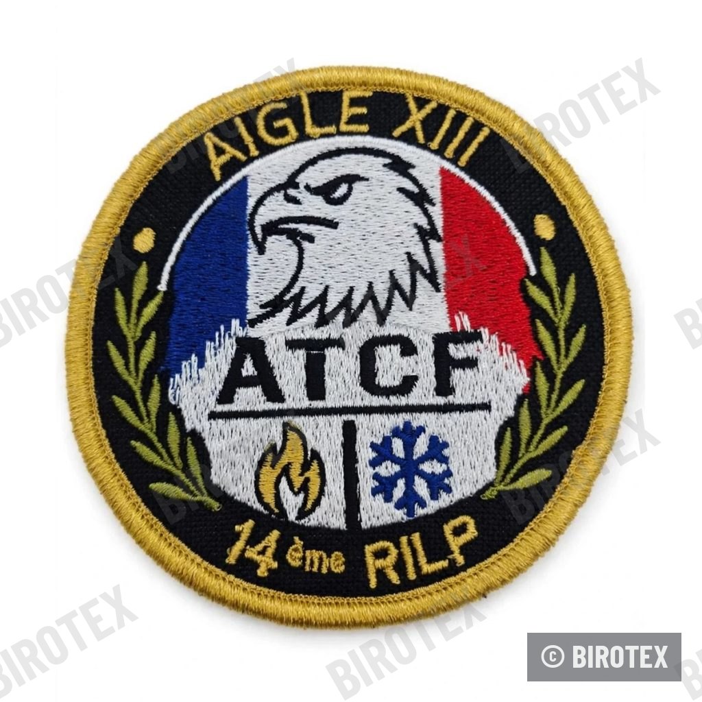 Parche bordado ATCF 14e RILP Aigle XIII