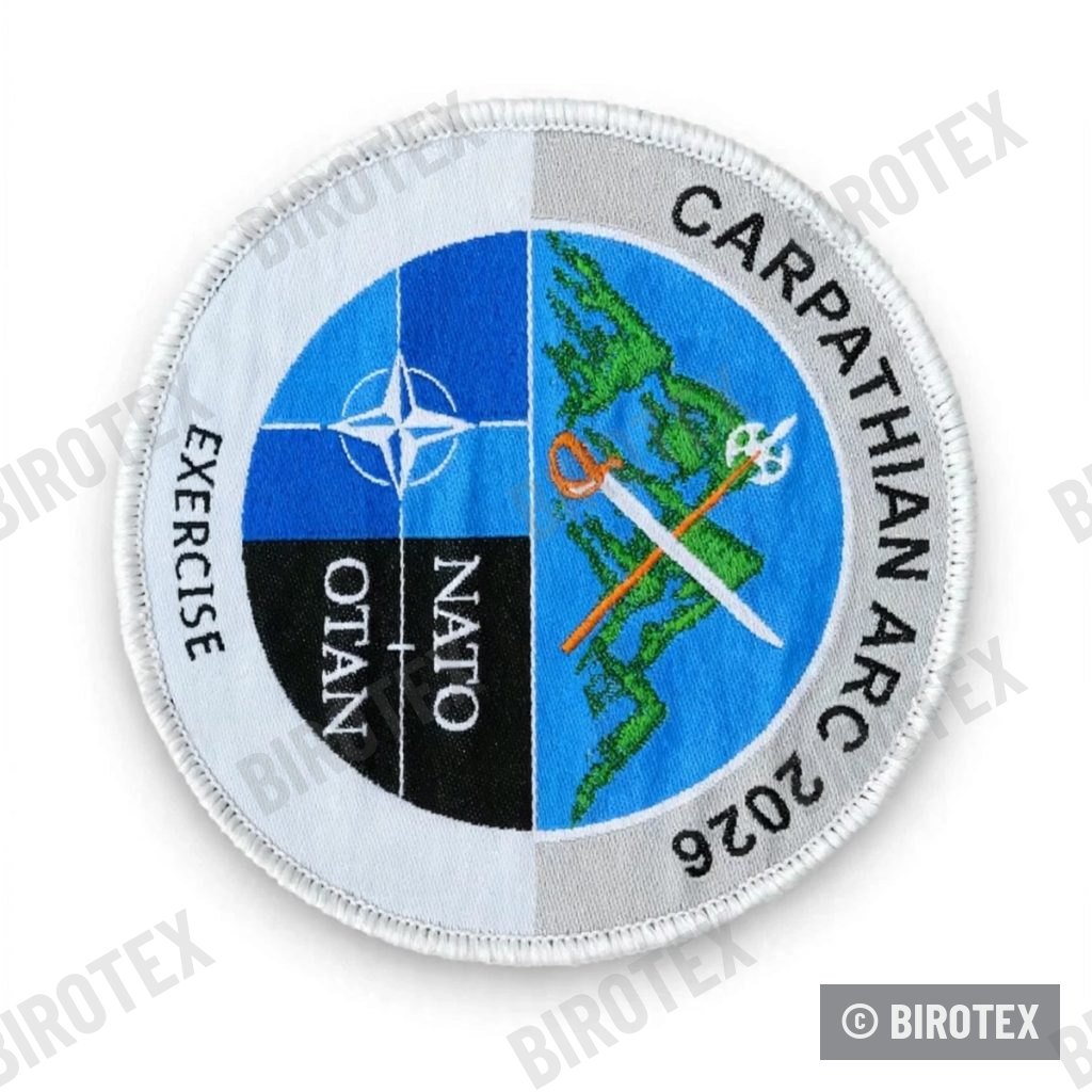 Parche bordado Carpathian Arc 2026