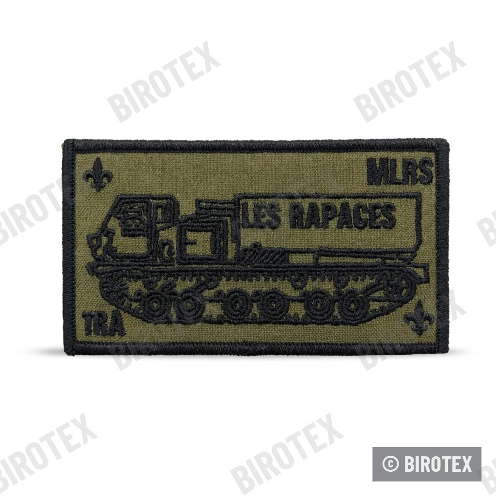 Gesticktes Abzeichen MLRS Les Rapaces