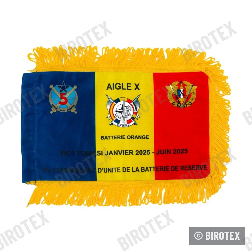 Wimpel Aigle X, Batterie Orange