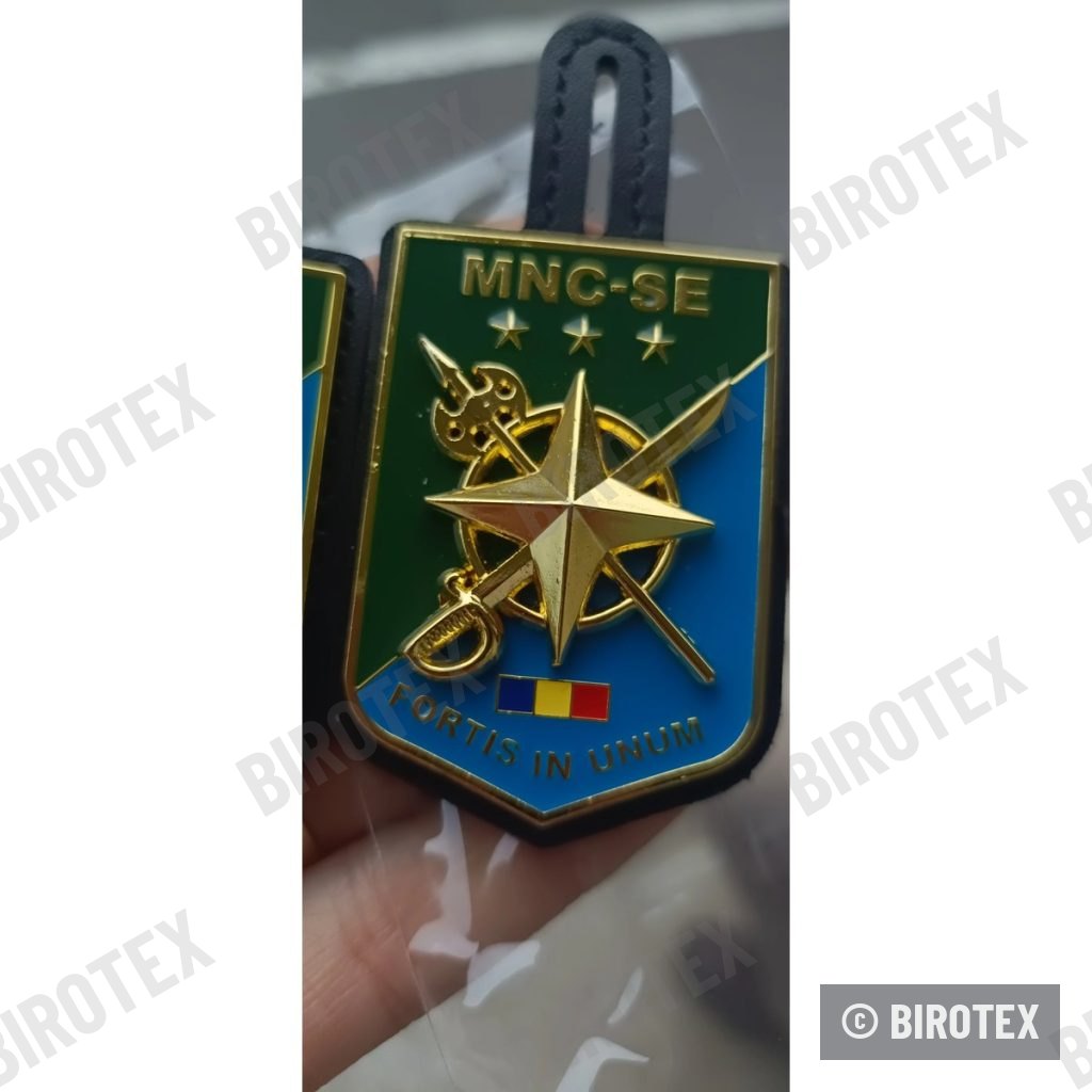 Pocket insignia MNC-SE, Fortis in Unum