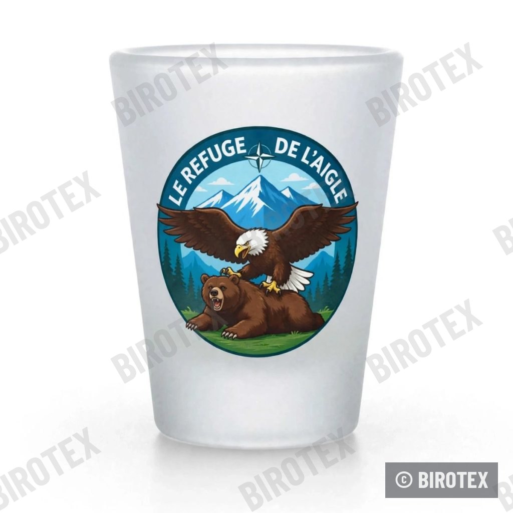 Schnapsglas Le Refuge de l’Aigle